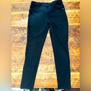 Cat & Jack girls Black super stretch jeggings